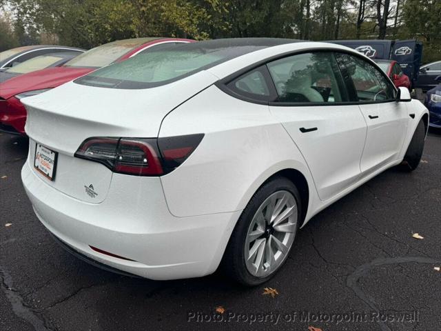 used 2022 Tesla Model 3 car, priced at $25,999