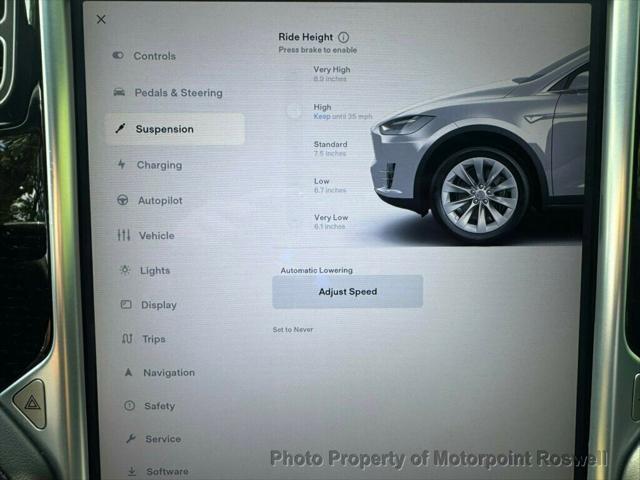 used 2018 Tesla Model X car, priced at $20,786