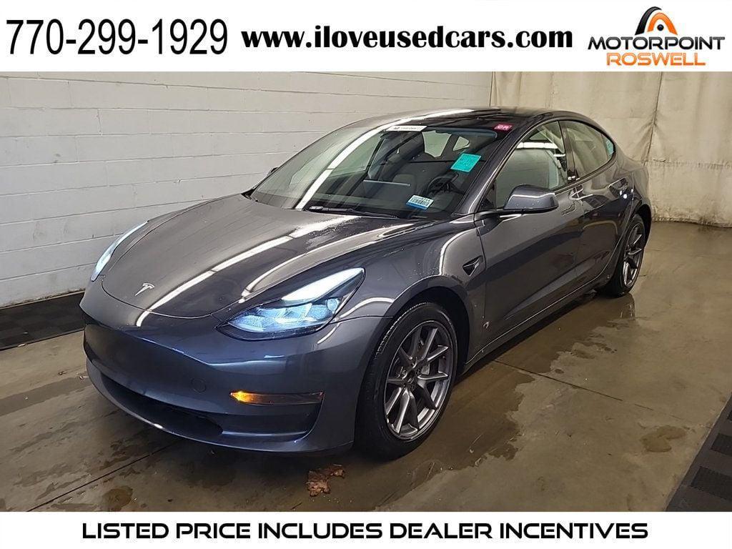 used 2023 Tesla Model 3 car, priced at $22,786