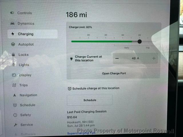 used 2020 Tesla Model Y car, priced at $23,999