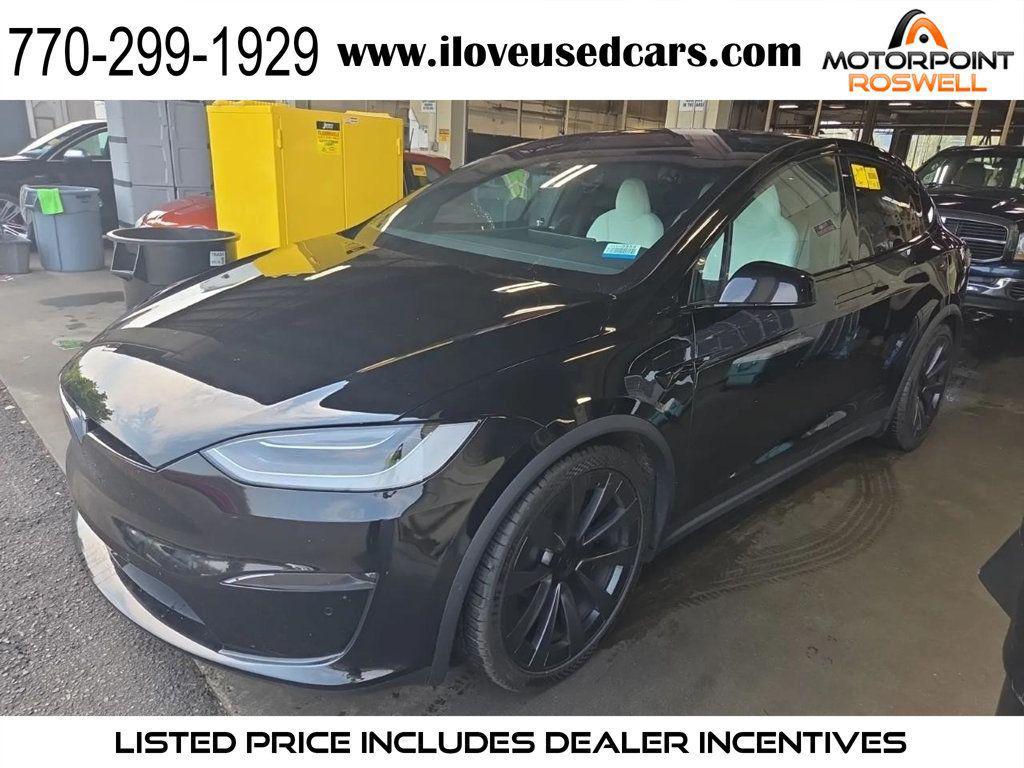 used 2023 Tesla Model X car, priced at $44,999