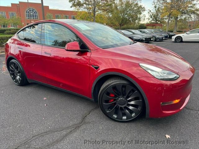 used 2020 Tesla Model Y car, priced at $28,999