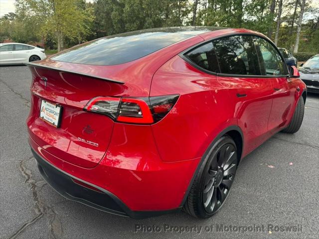 used 2020 Tesla Model Y car, priced at $28,999