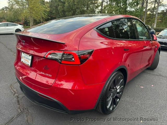 used 2020 Tesla Model Y car, priced at $29,599