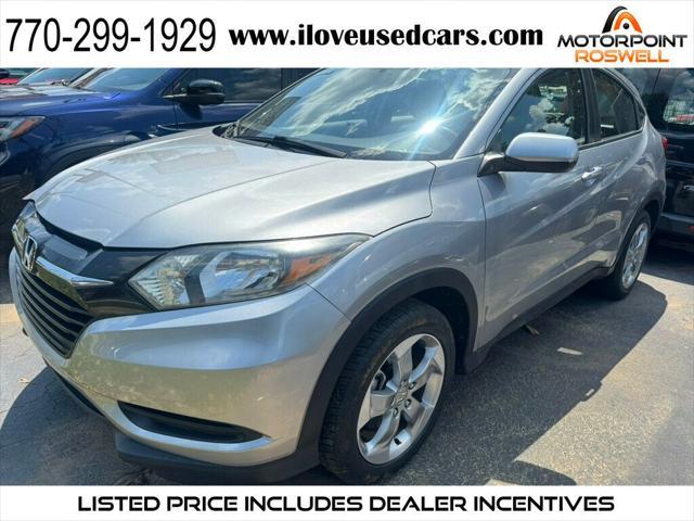 used 2017 Honda HR-V car, priced at $15,786