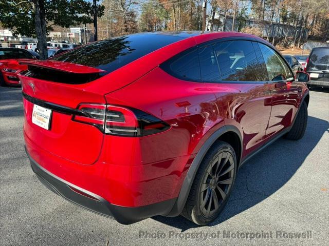 used 2022 Tesla Model X car, priced at $58,999