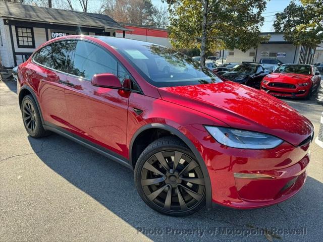 used 2022 Tesla Model X car, priced at $58,999