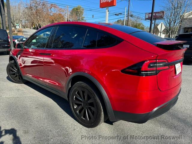 used 2022 Tesla Model X car, priced at $58,999