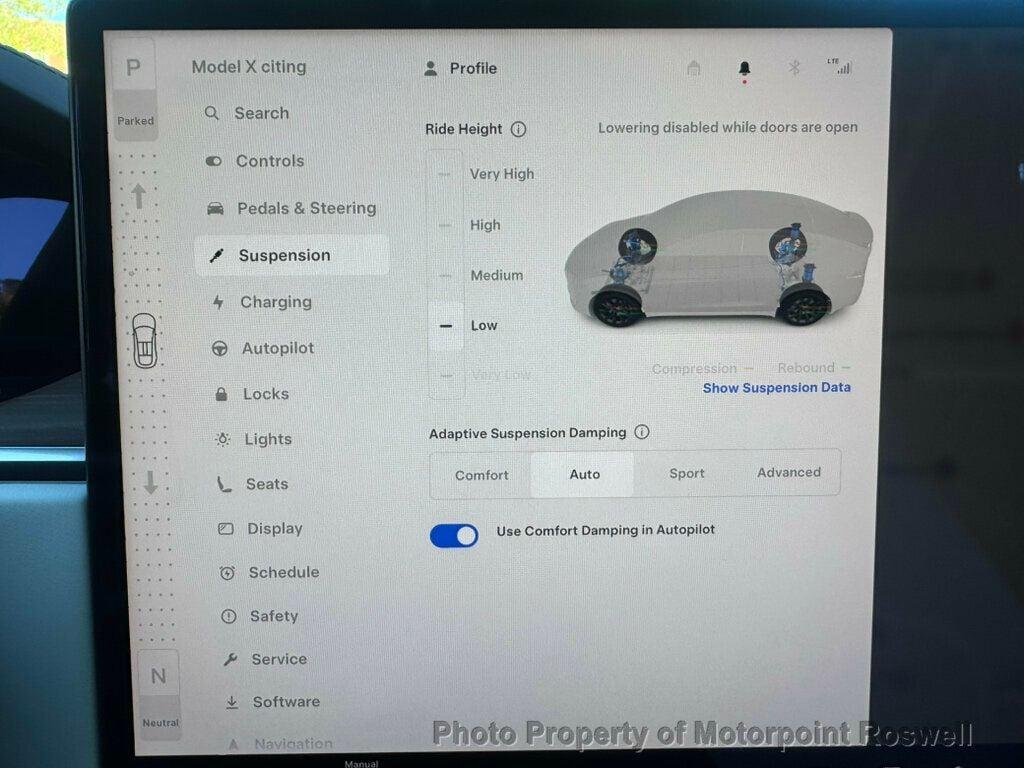 used 2024 Tesla Model X car, priced at $67,499