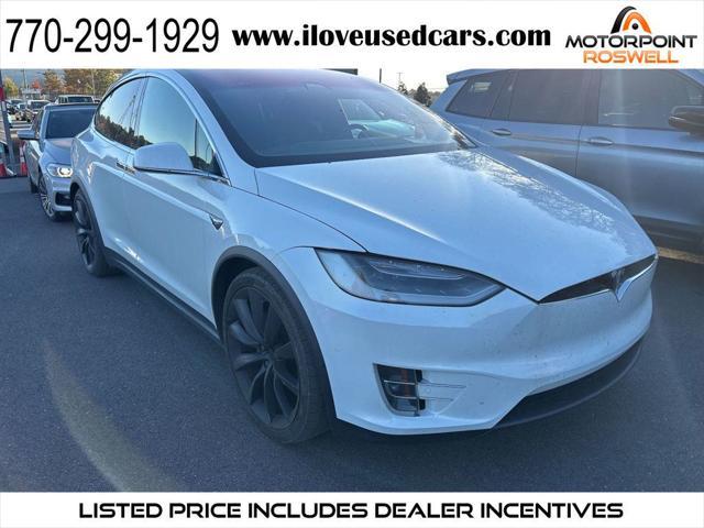 used 2018 Tesla Model X car, priced at $30,999