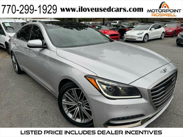 used 2019 Genesis G80 car, priced at $23,786