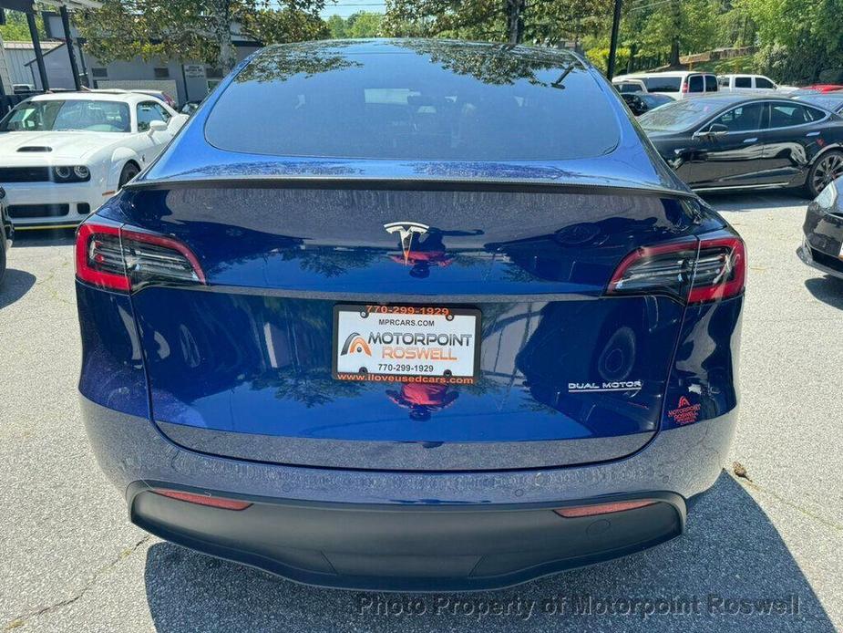 used 2021 Tesla Model Y car, priced at $29,999