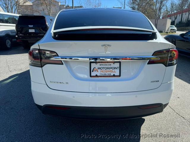 used 2017 Tesla Model X car, priced at $29,999