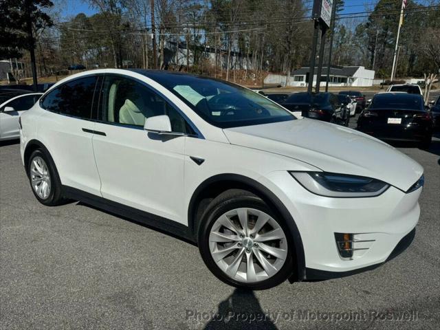 used 2017 Tesla Model X car, priced at $29,999