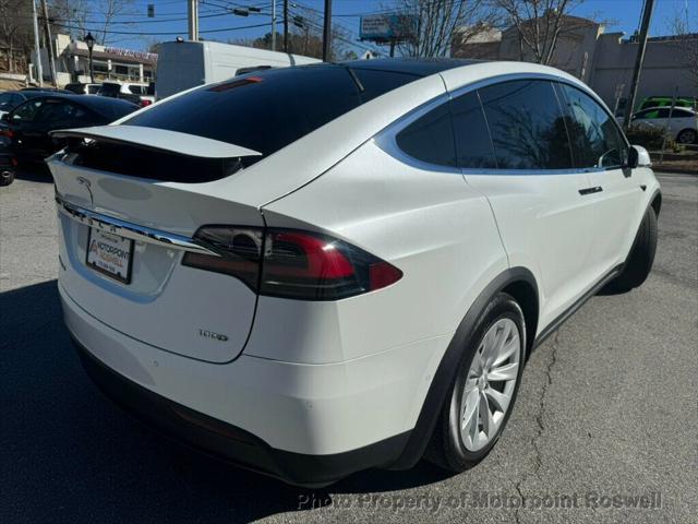 used 2017 Tesla Model X car, priced at $29,999