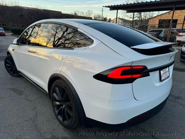 used 2017 Tesla Model X car, priced at $29,499