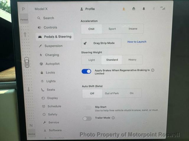 used 2024 Tesla Model X car, priced at $61,999