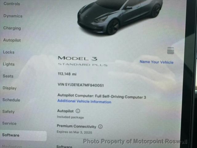 used 2021 Tesla Model 3 car, priced at $12,999