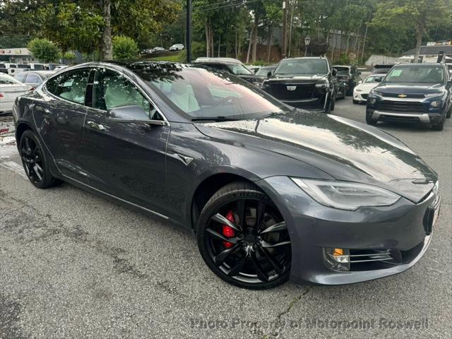used 2018 Tesla Model S car, priced at $34,999
