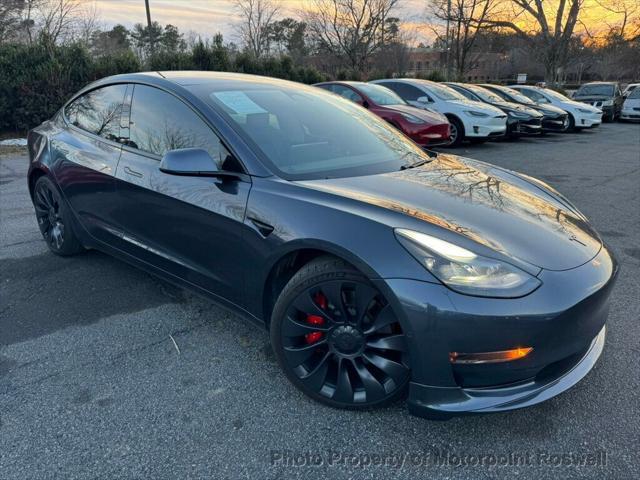 used 2021 Tesla Model 3 car, priced at $26,999