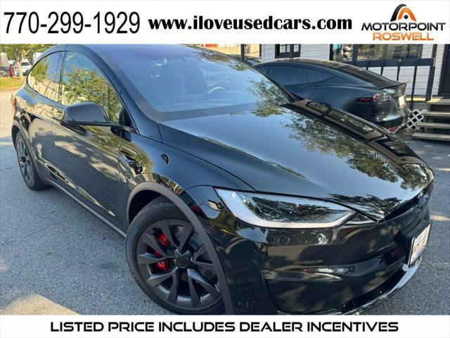 used 2024 Tesla Model X car, priced at $85,999