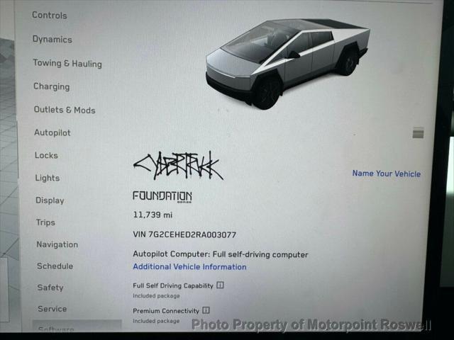 used 2024 Tesla Cybertruck car, priced at $88,888