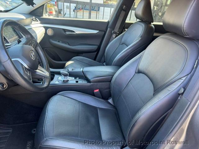 used 2021 INFINITI QX50 car, priced at $20,999