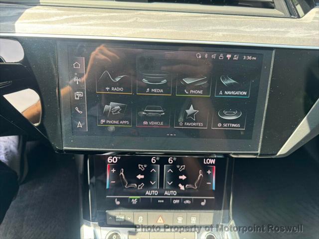 used 2022 Audi e-tron car, priced at $28,999