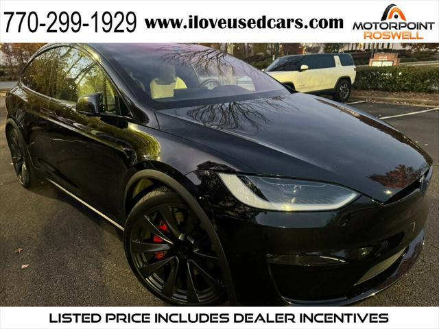 used 2024 Tesla Model X car, priced at $84,444