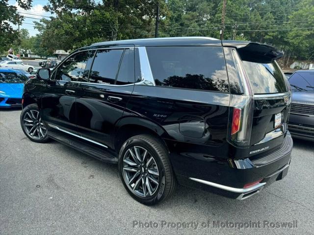 used 2021 Cadillac Escalade car, priced at $58,999