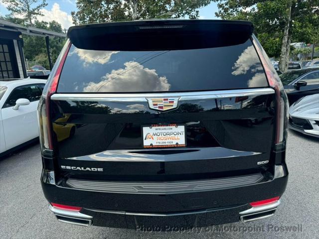 used 2021 Cadillac Escalade car, priced at $58,999