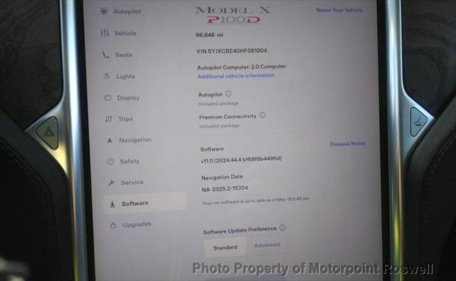 used 2017 Tesla Model X car