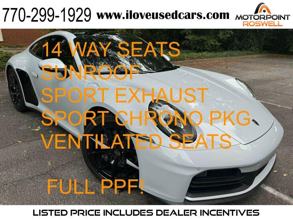 used 2025 Porsche 911 car, priced at $146,786