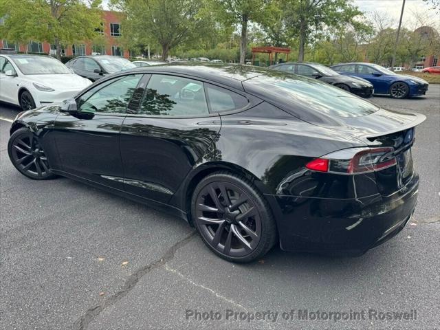 used 2021 Tesla Model S car, priced at $54,786