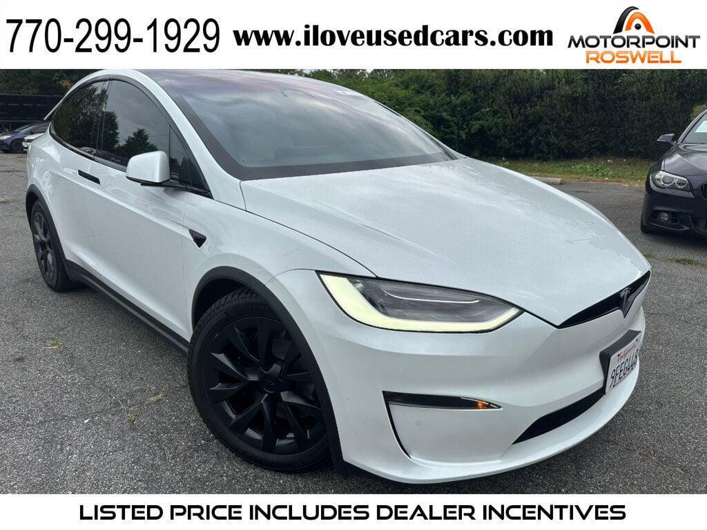 used 2023 Tesla Model X car, priced at $42,786