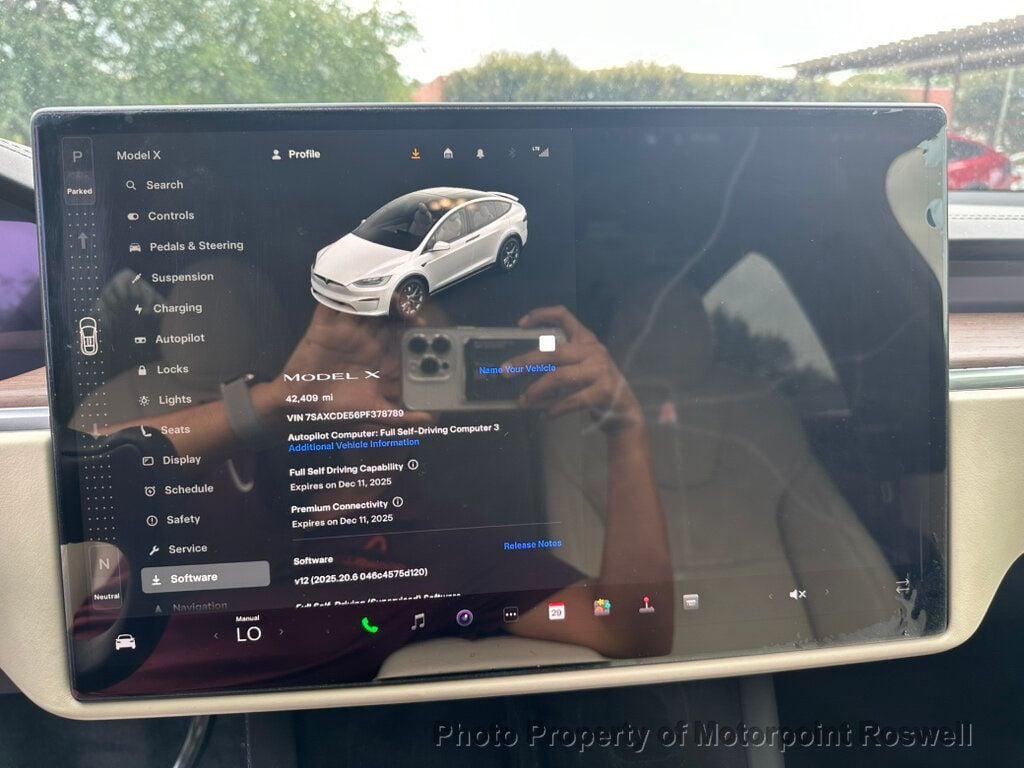 used 2023 Tesla Model X car, priced at $42,786