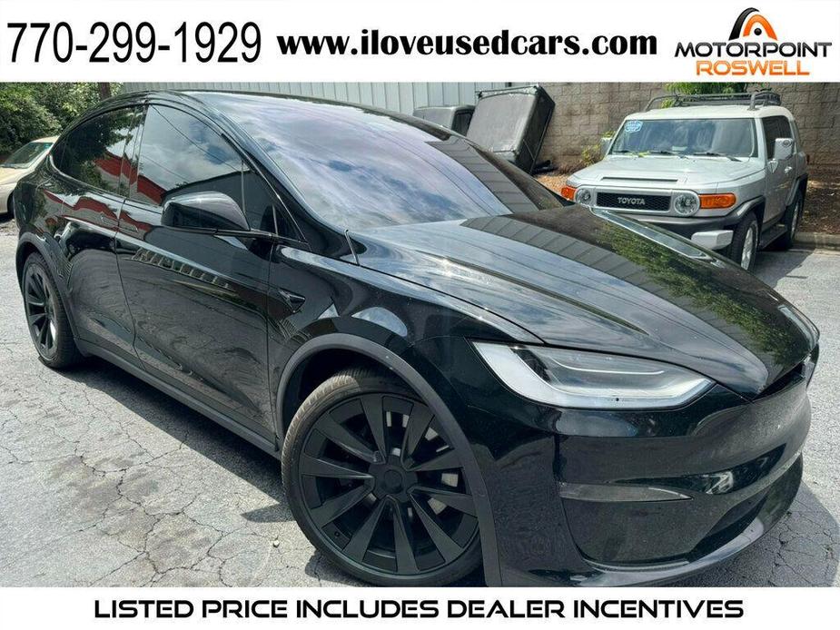 used 2023 Tesla Model X car, priced at $82,999