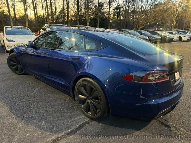 used 2022 Tesla Model S car, priced at $43,786