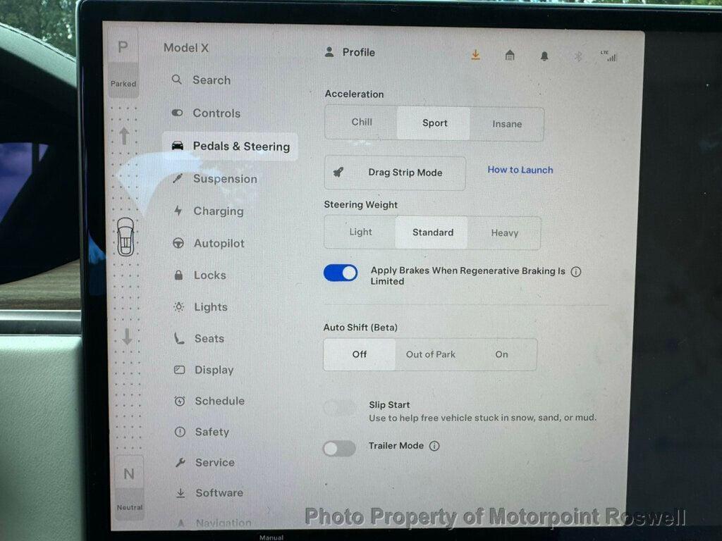 used 2025 Tesla Model X car, priced at $74,786