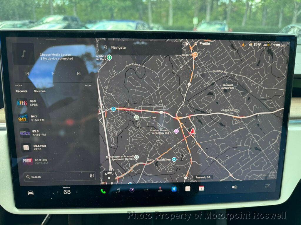 used 2025 Tesla Model X car, priced at $74,786