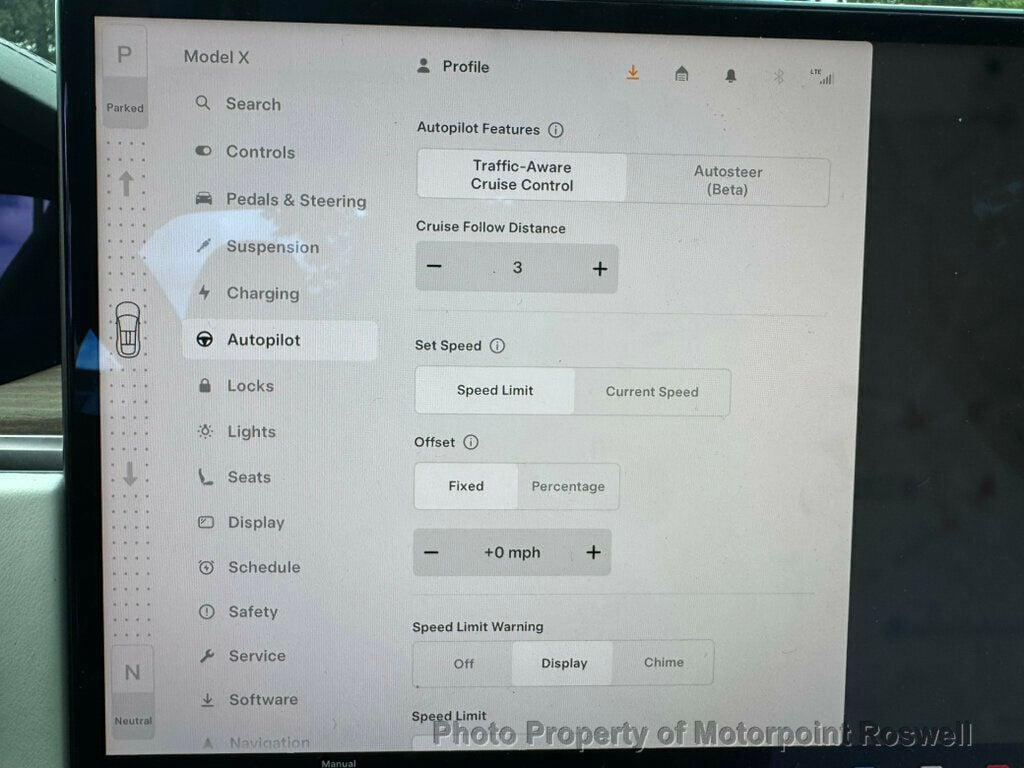 used 2025 Tesla Model X car, priced at $74,786