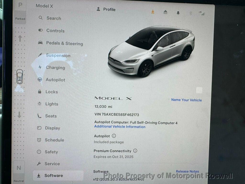 used 2025 Tesla Model X car, priced at $74,786