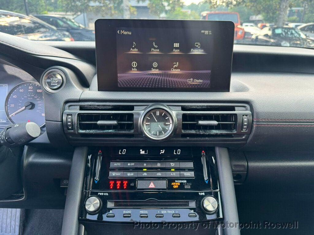 used 2023 Lexus IS 350 car, priced at $36,499