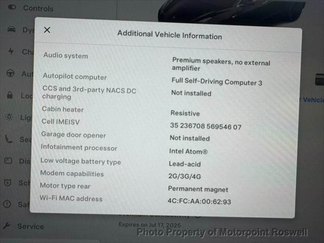used 2020 Tesla Model 3 car, priced at $24,999