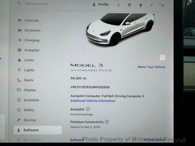 used 2021 Tesla Model 3 car, priced at $20,999