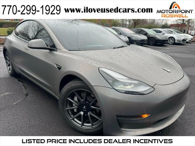 used 2021 Tesla Model 3 car, priced at $20,999