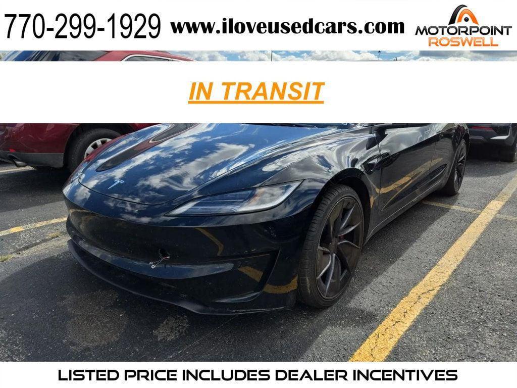 used 2024 Tesla Model 3 car, priced at $39,786