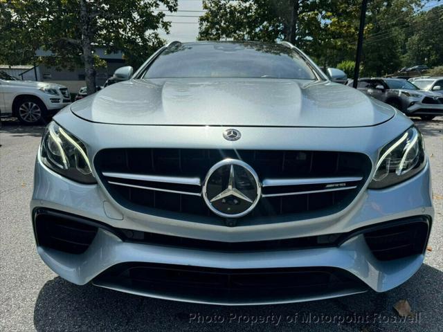 used 2018 Mercedes-Benz AMG E 63 car, priced at $74,999
