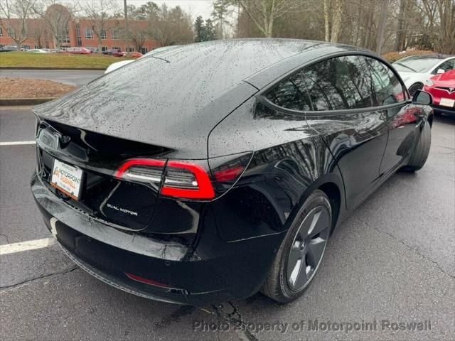 used 2022 Tesla Model 3 car, priced at $20,999