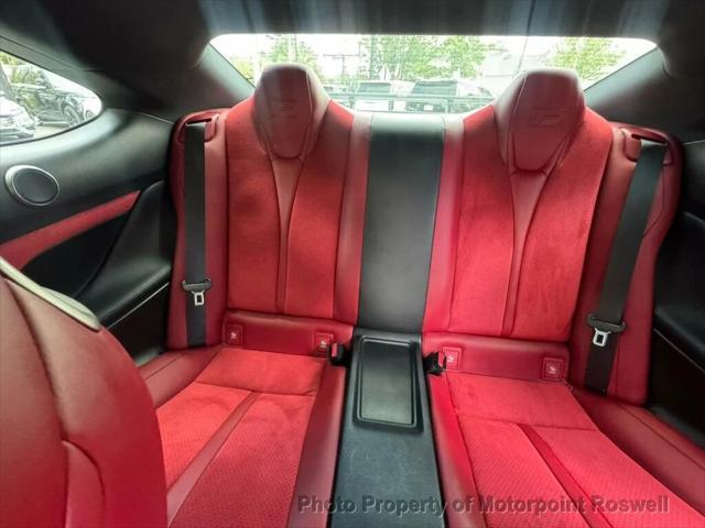 used 2021 Lexus RC F car, priced at $79,499